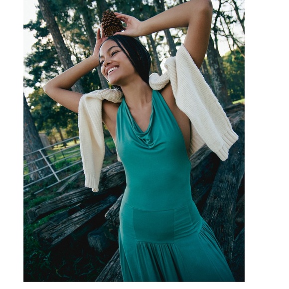 NWT Free People Sasha Convertible Maxi Dress - Picture 5 of 5